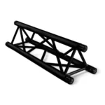 BLACK TRIANGULAR ALUMINUM TRUSS 290 × 290 × 3000 MM