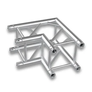 2-WAY 90° CORNER FOR 290 × 290 MM SQUARE ALUMINUM TRUSS